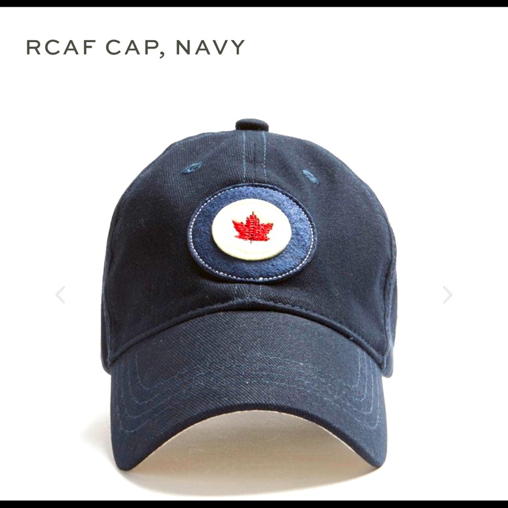 AUT cute cool classic RCAF baseball cap navy maple